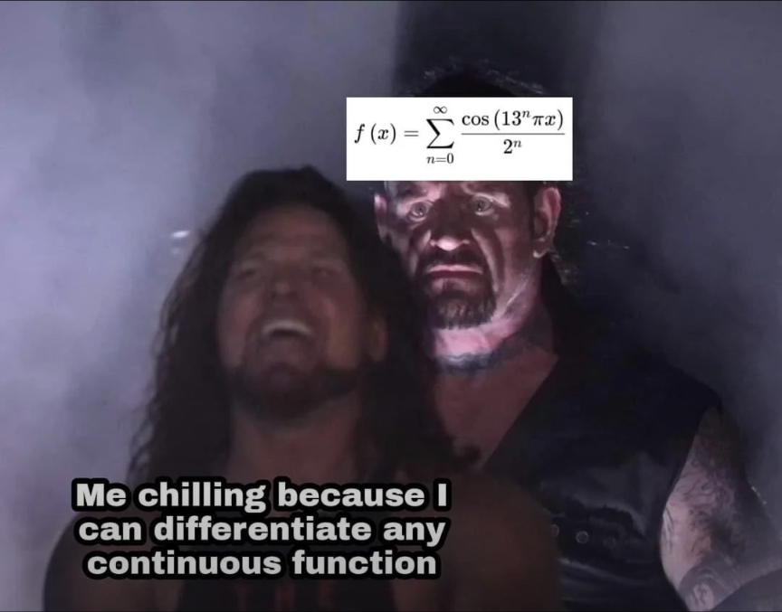 Weierstrass Function Meme